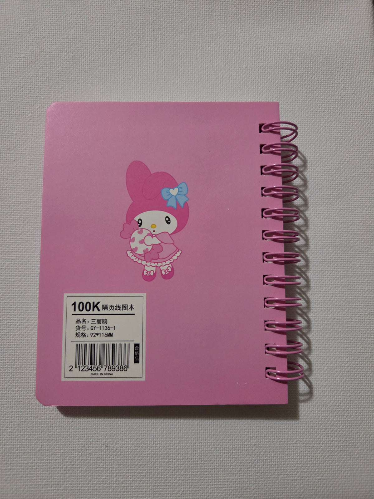 Sanrio Character Tabbed Mini Spiral Notebook | Official Sanrio Stationery | Choose Your Character