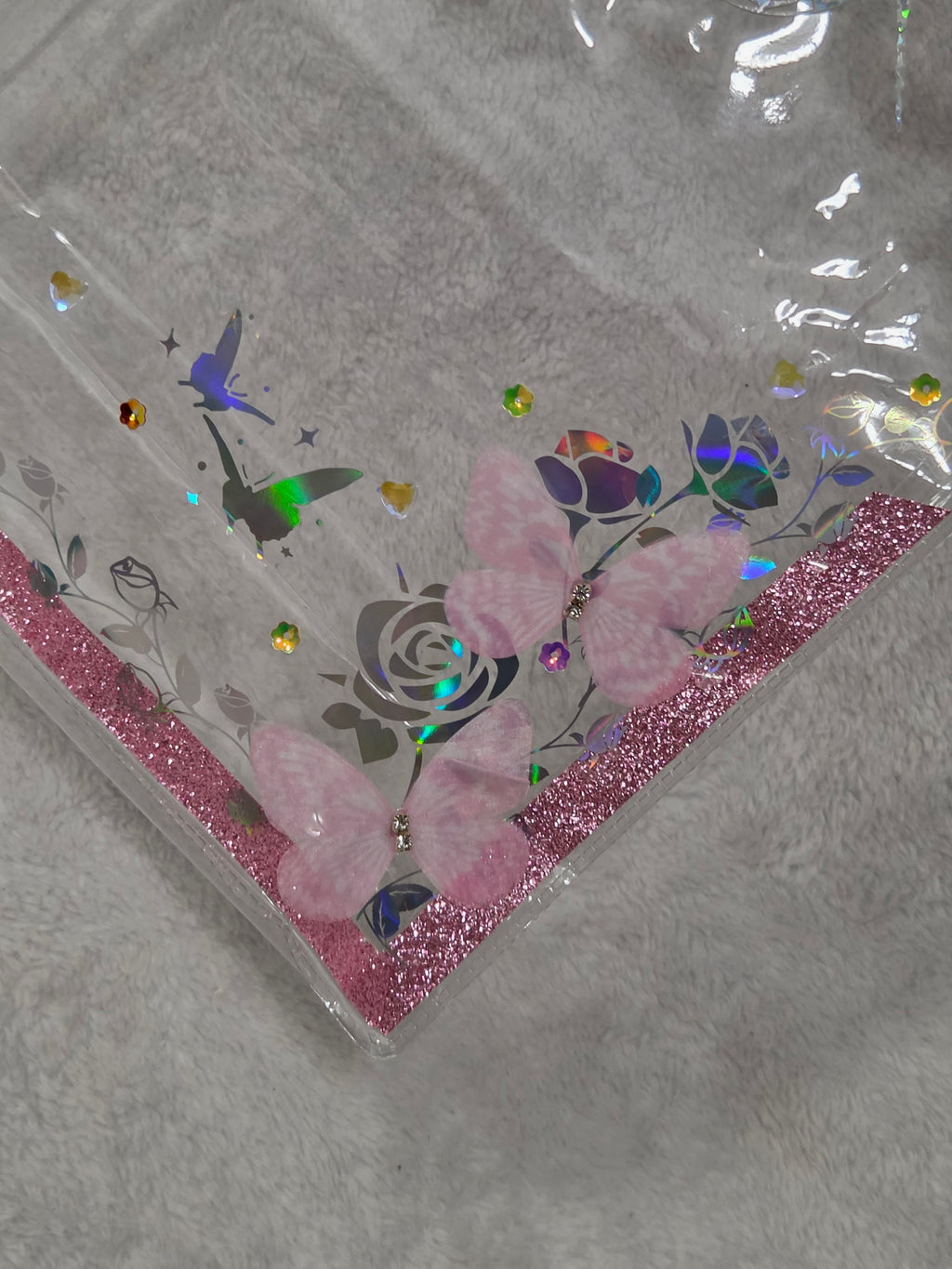 Hello Kitty Sweet Dreams bag — sealed and packed showing AEFF thank you card through clear bag
