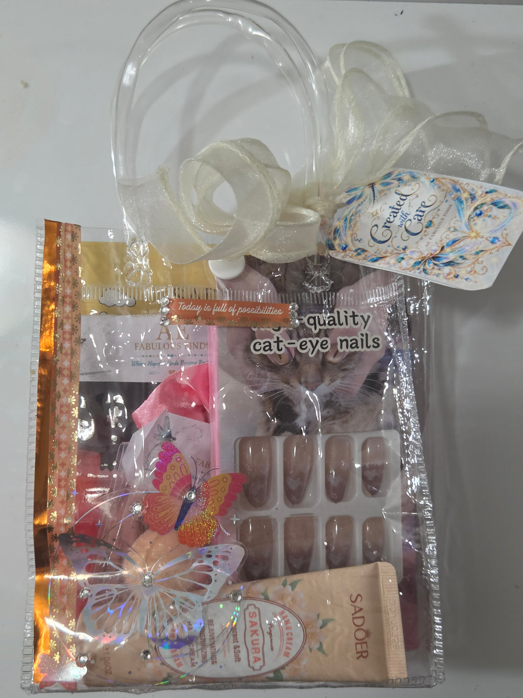 Mini Spa Gift Bag — Today Is Full of Possibilities | Created with Care by AEFF