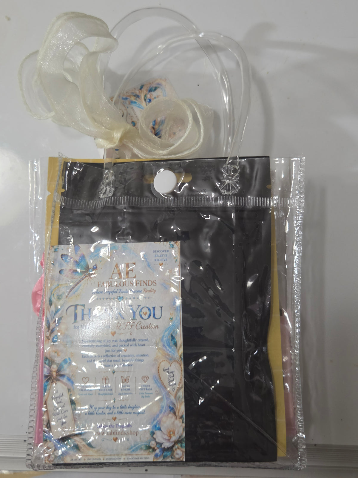 Mini Spa Gift Bag — Today Is Full of Possibilities | Created with Care by AEFF