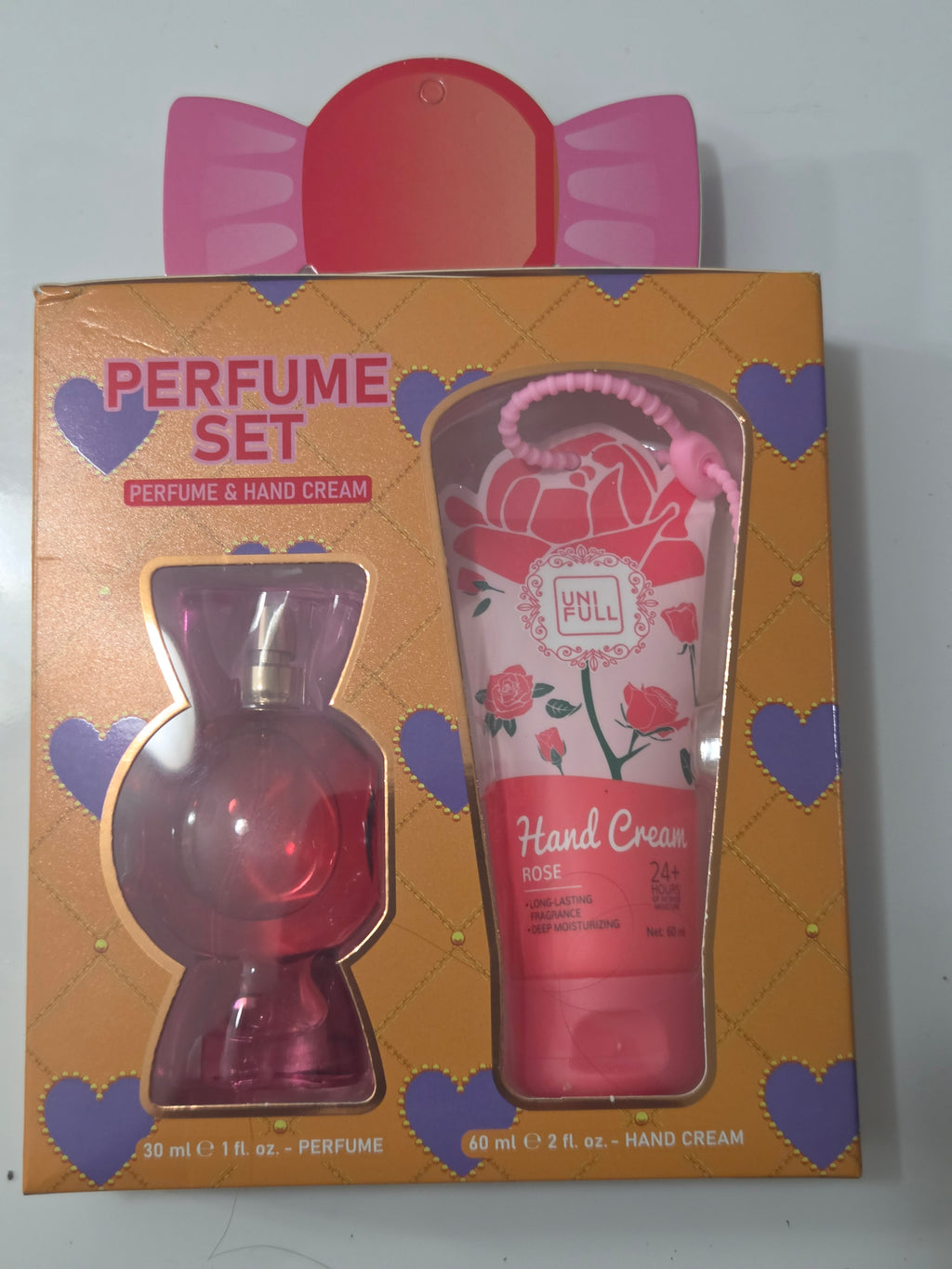 Honey gift set back label