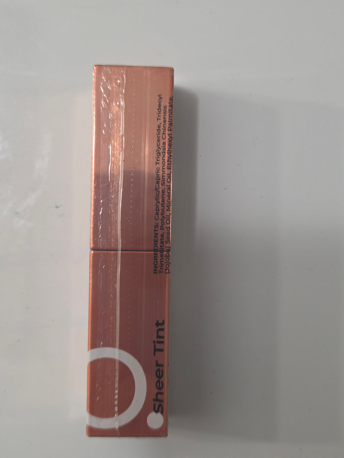 MCoBeauty Sheer Tint Lip Balm side packaging