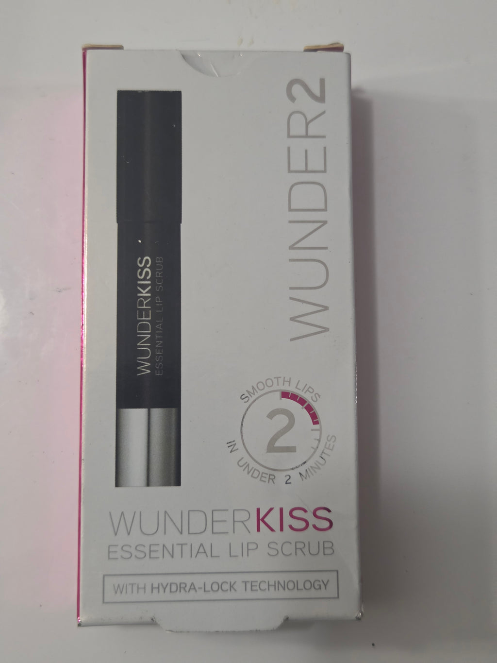 WUNDERKISS Essential Lip Scrub back of box with product information