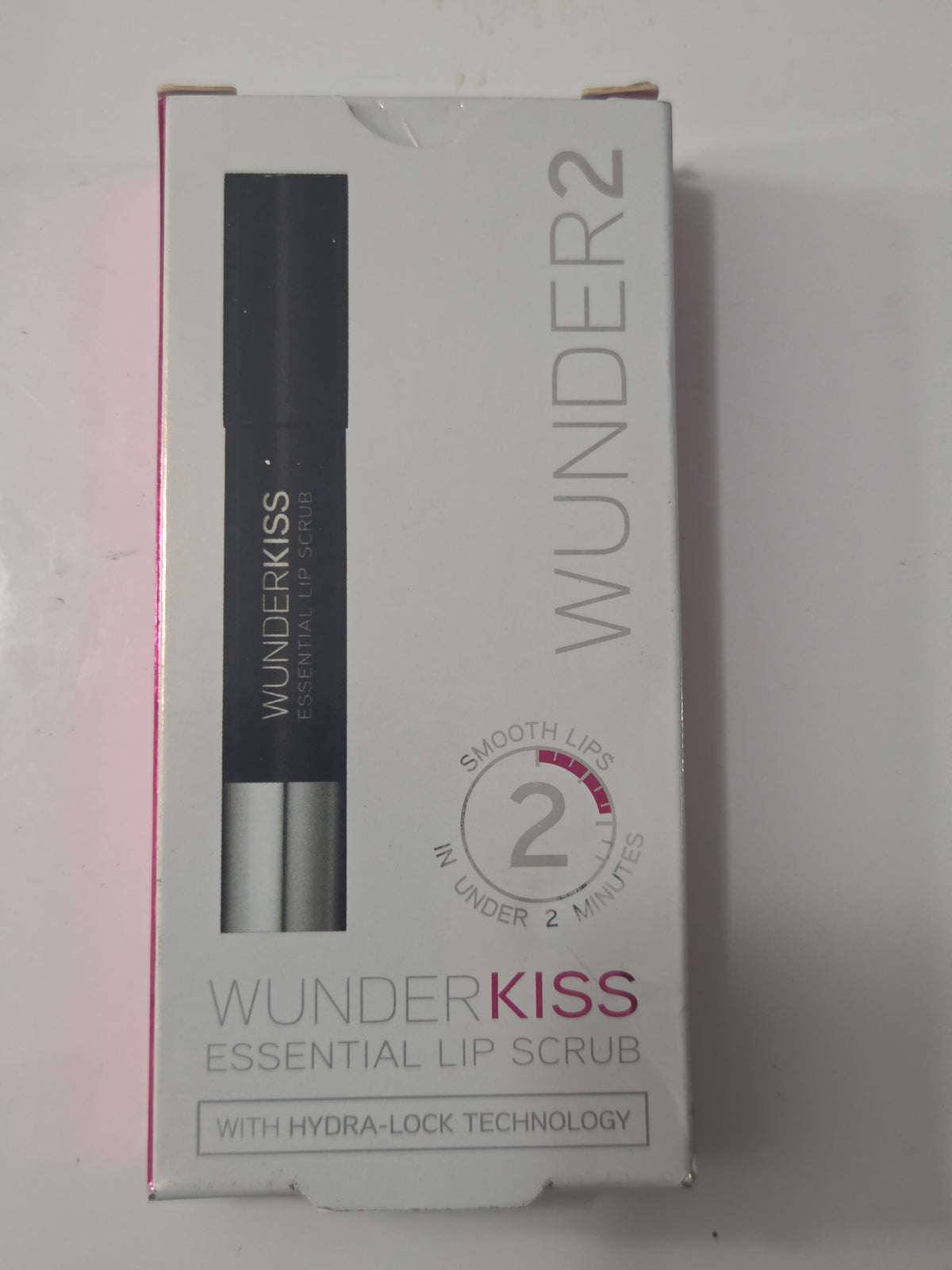 WUNDERKISS Essential Lip Scrub back of box with product information