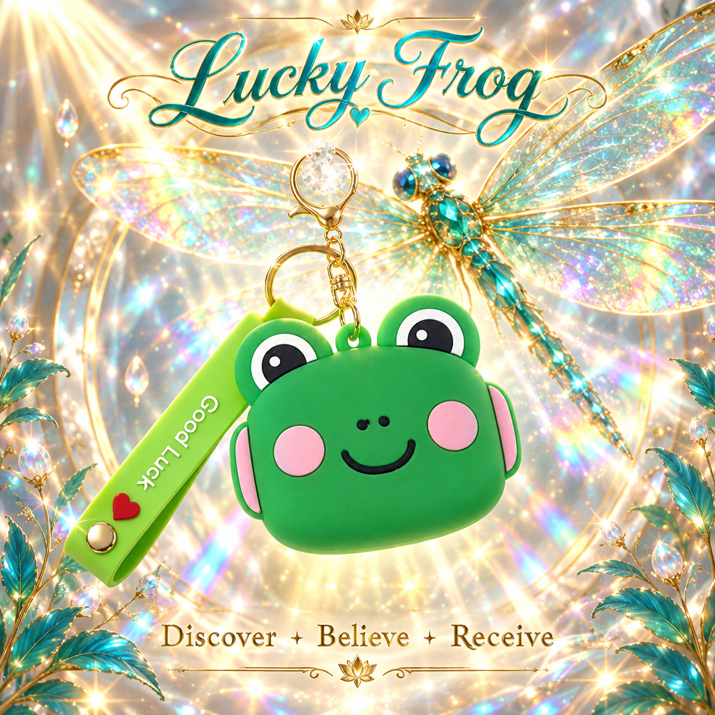 Frog Keychain — Front