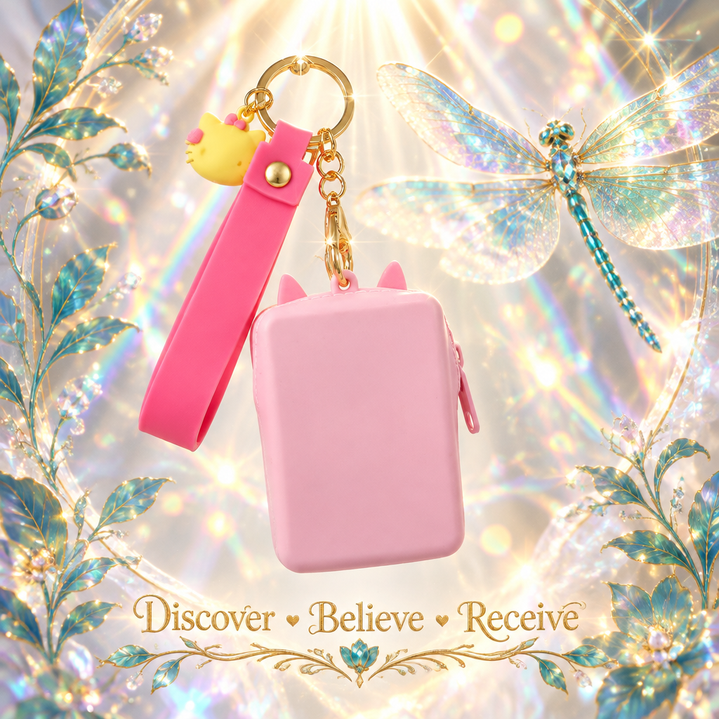 Hello Kitty Pop-It Keychain — Back