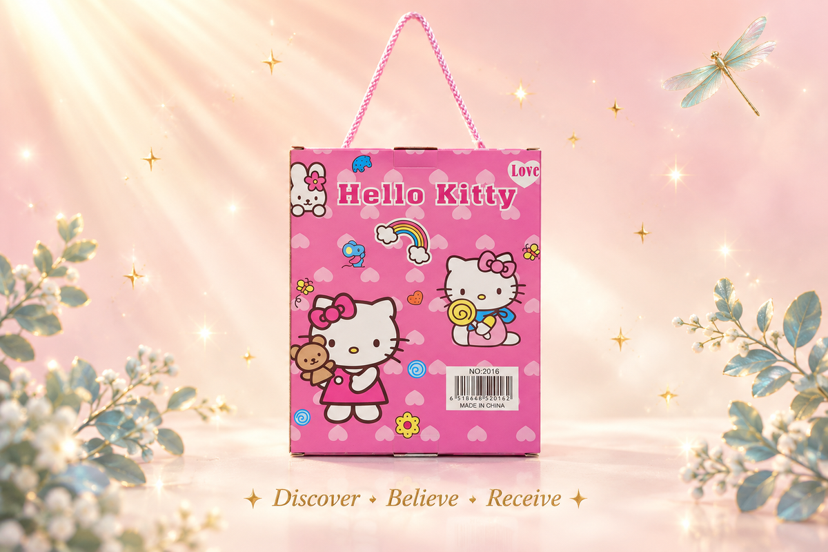 Hello Kitty Stationery Set — Back