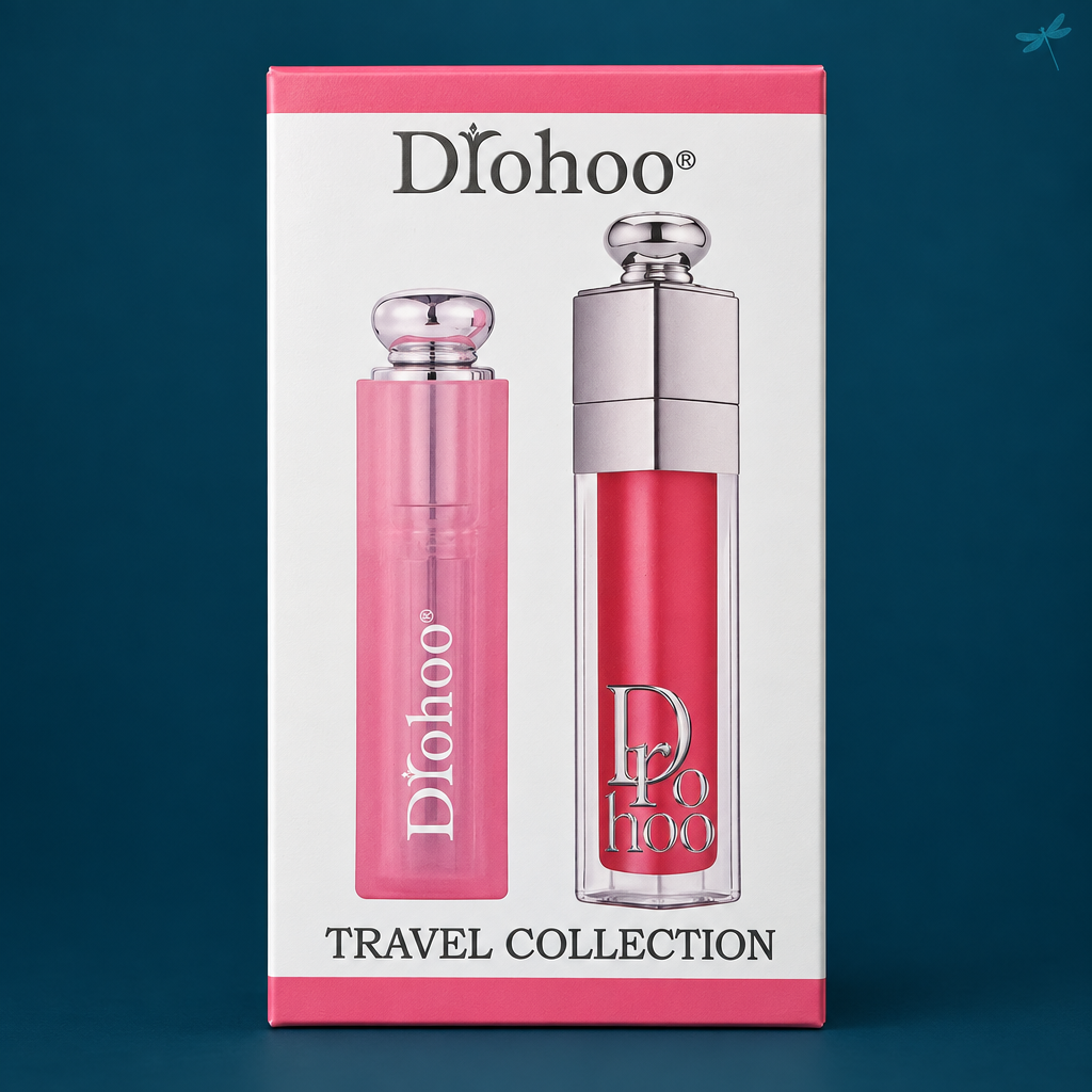 Raspberry Red travel set