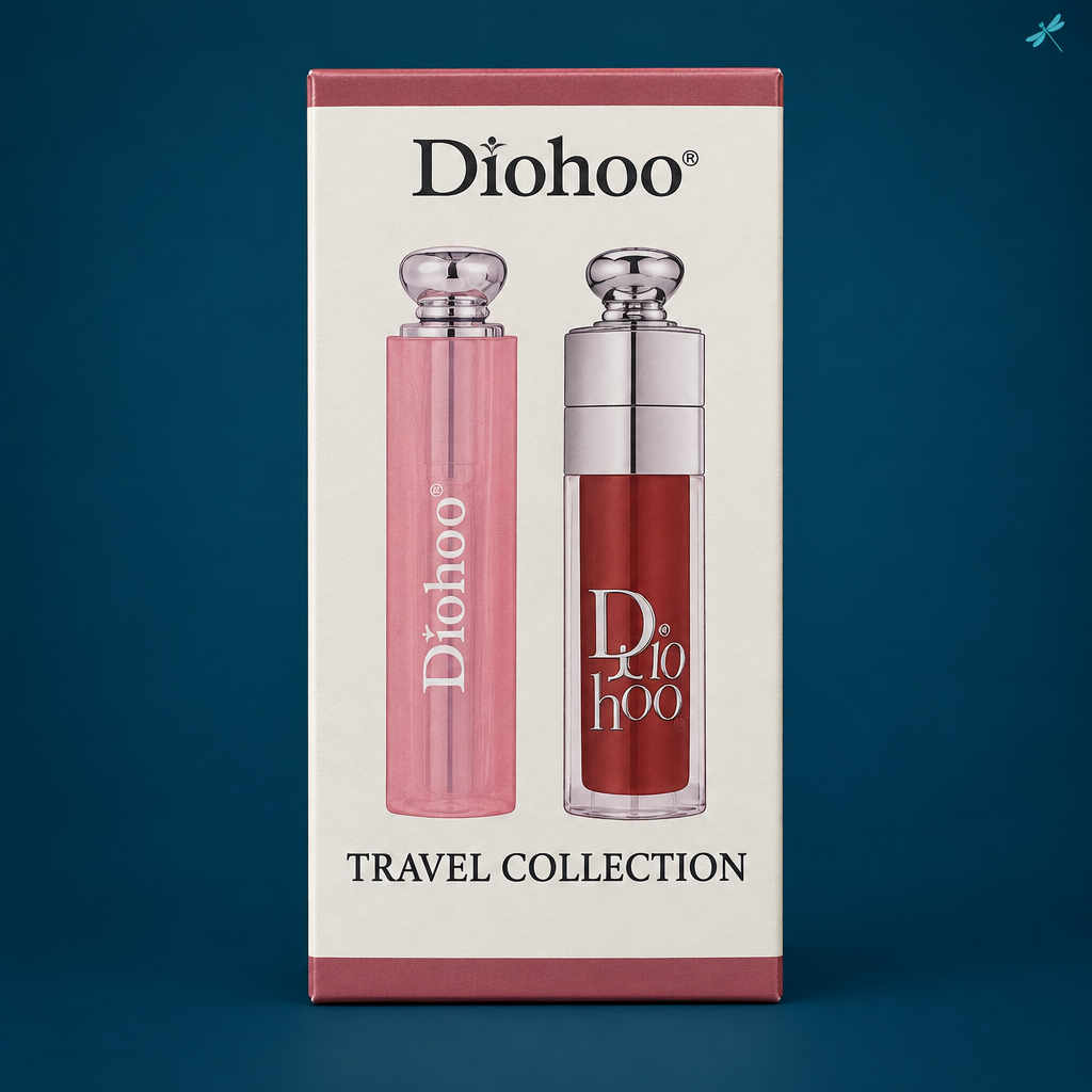 Red Pottery Brown travel set