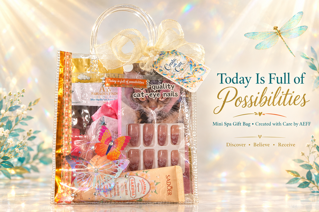 Today Is Full of Possibilities Mini Spa Gift Bag hero